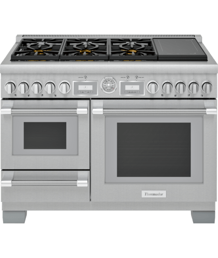 Thermador 48" Dual Fuel Grand Pro Steam Range w/ Freedom Induction
