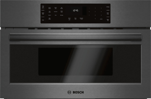 Bosch 30" 800 Series Speed / Convection Microwave - 240V - Black SS