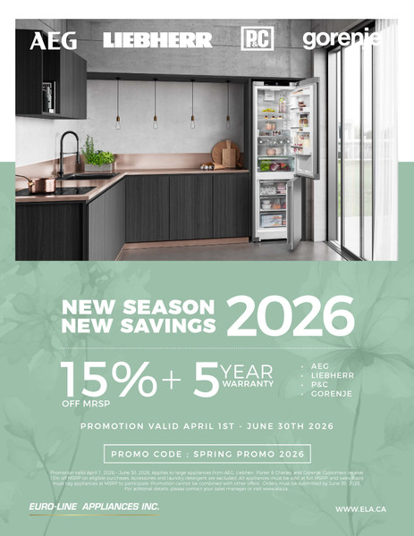 Liebherr Spring Fling Price Drop 15% off MSRP