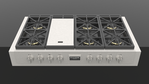 Fulgor Milano Sofia 48" 600 Series Professional Gas Range Top