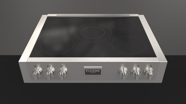 Fulgor Milano Sofia 36" 600 Series Professional Induction Range Top