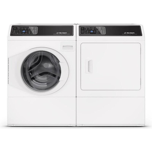 Huebsch Front Load Washer & Dryer Pair (White) 4.1 cu ft