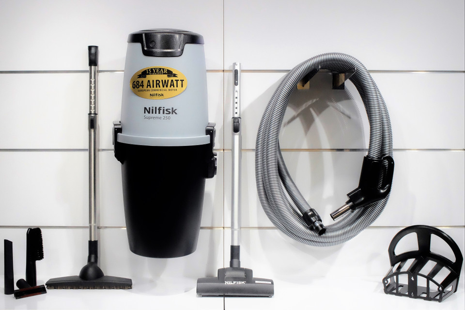Nilfisk Supreme 250 Central Vacuum w/ Superior Package AVENUE APPLIANCE