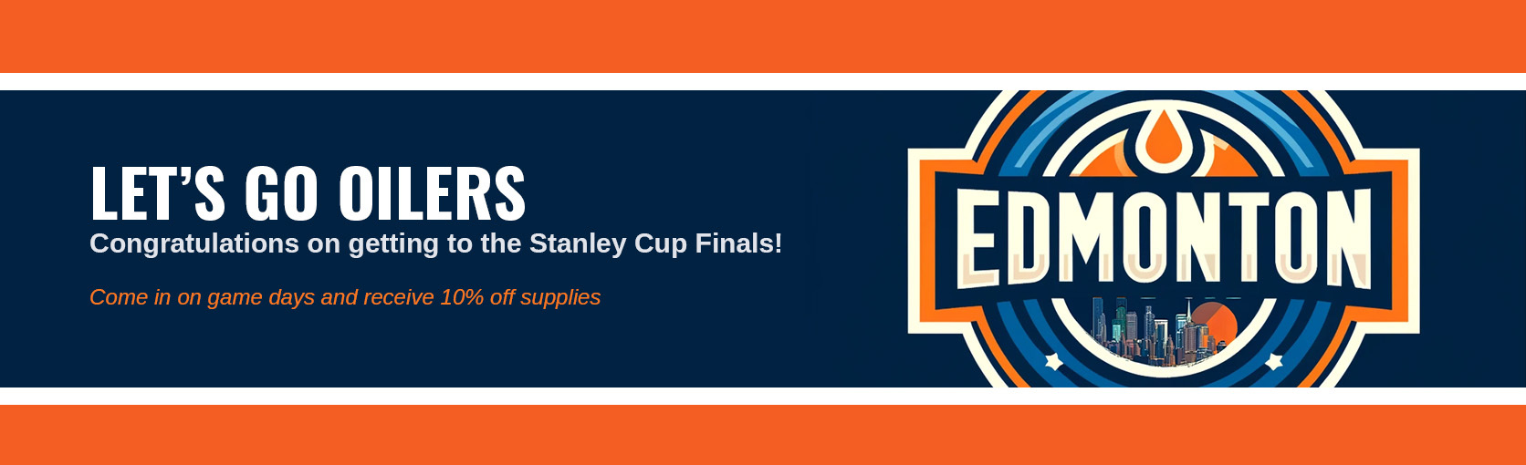 oilers banner