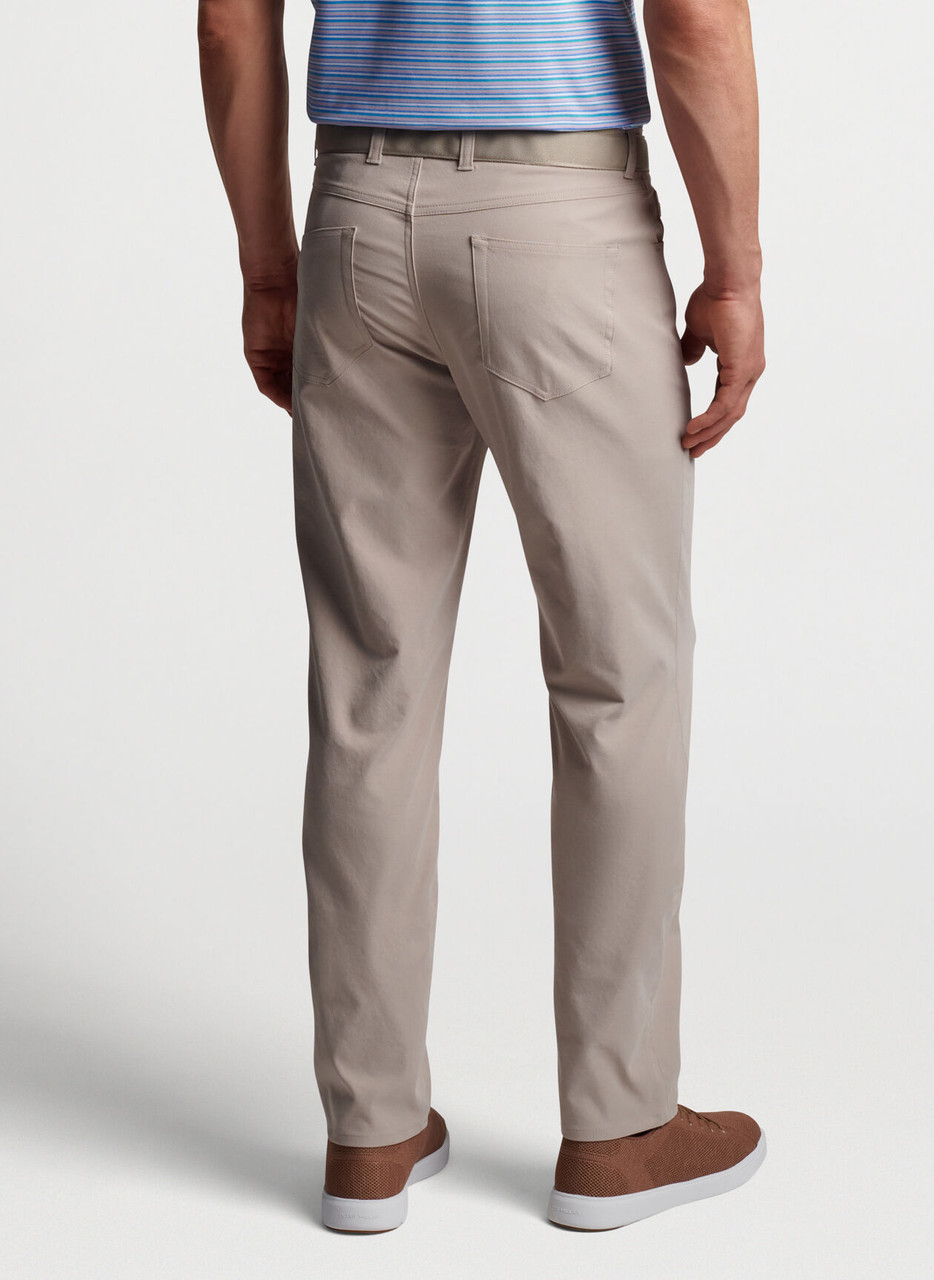 Peter Millar eb66 Performance Five-Pocket Pant: Khaki - Craig Reagin  Clothiers