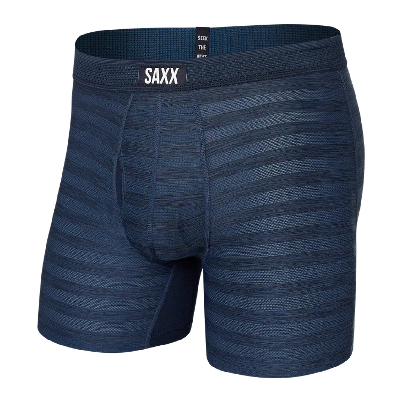 Saxx DropTemp Cooling Cotton Boxer Brief: Cool Muu Muu - Multi