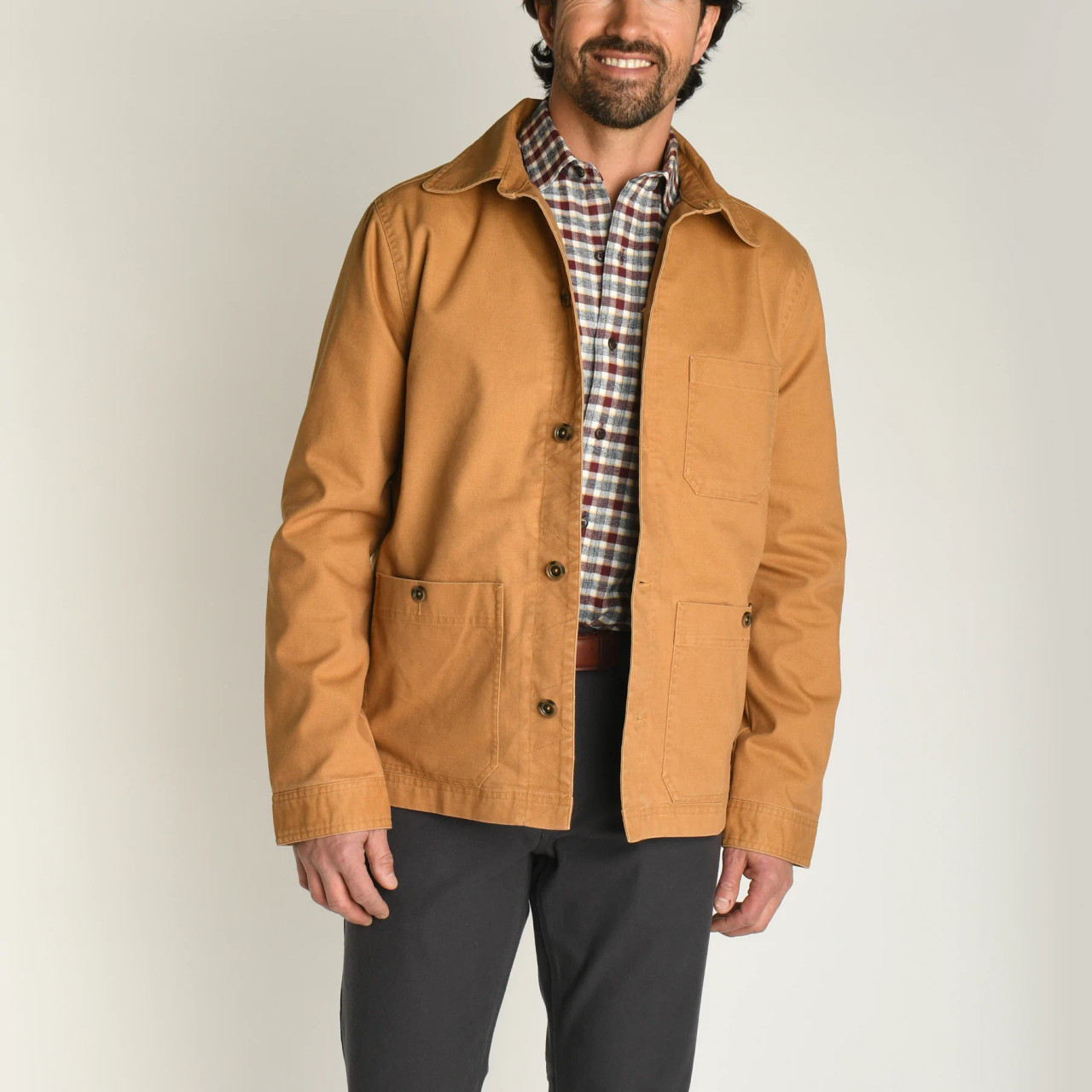 Duck Head Lumber Coat: Field Tan