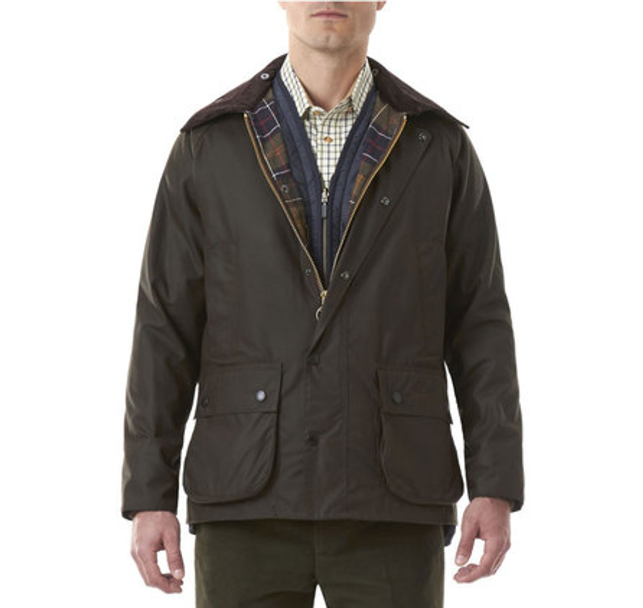 Barbour Classic Bedale Wax Mens Jacket - Olive