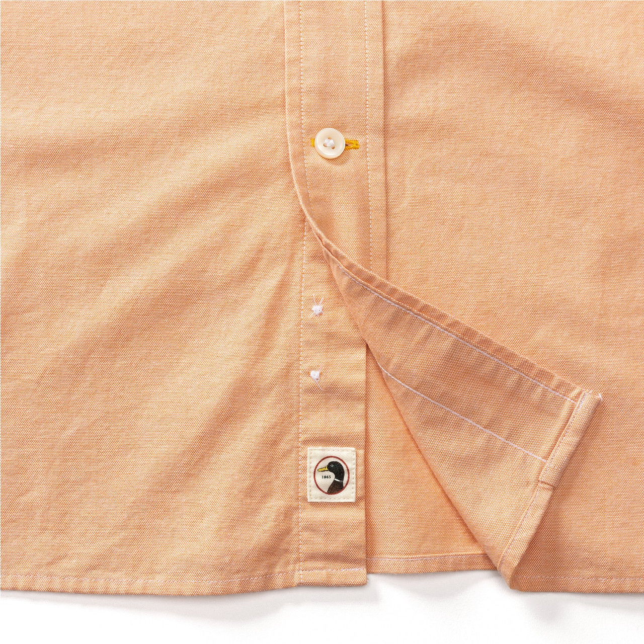 Duckhead Cotton Oxford Sport Shirt - Morris Solid: Almost Apricot - Craig  Reagin Clothiers