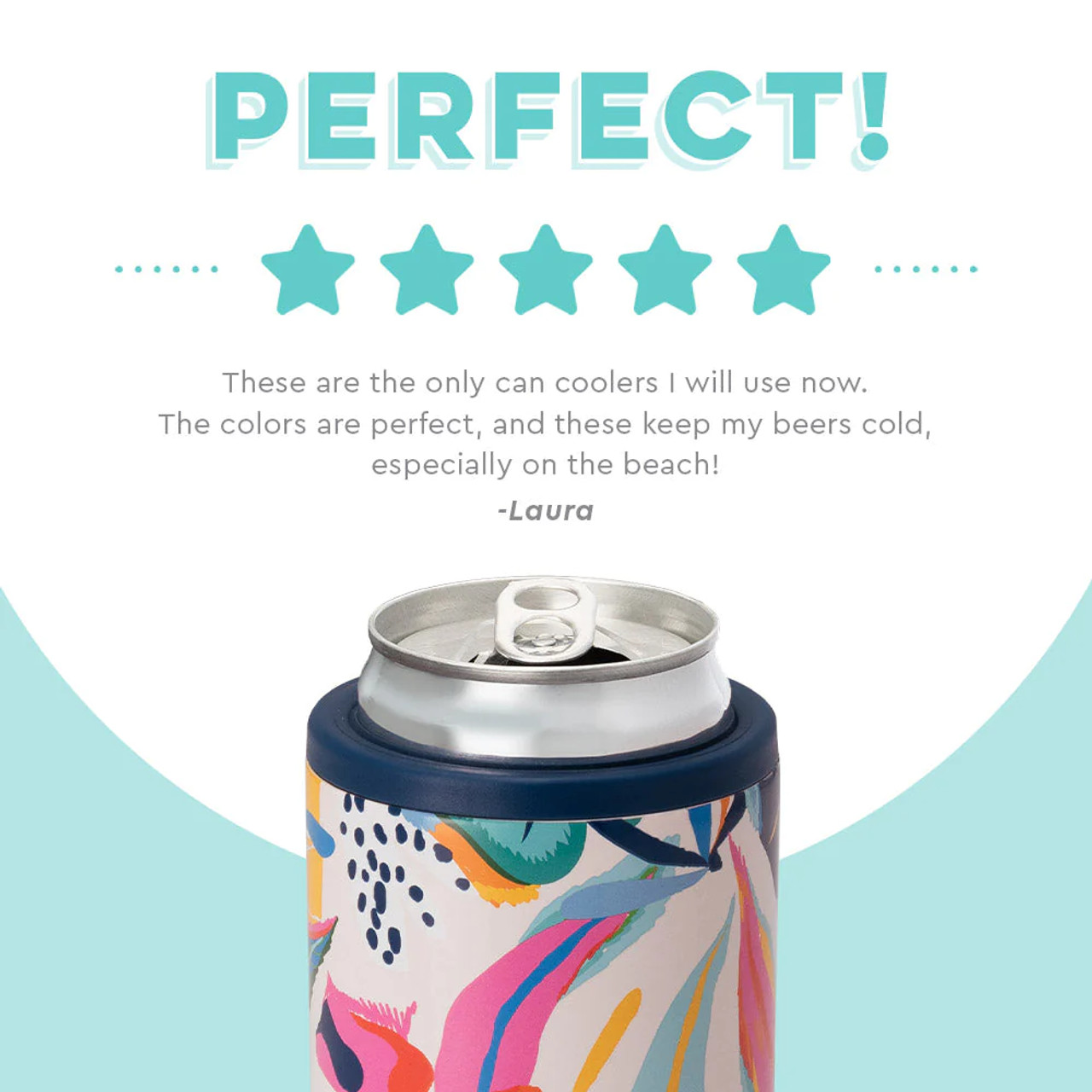 SWIG Skinny Can Cooler (12oz), VARIOUS PRINTS