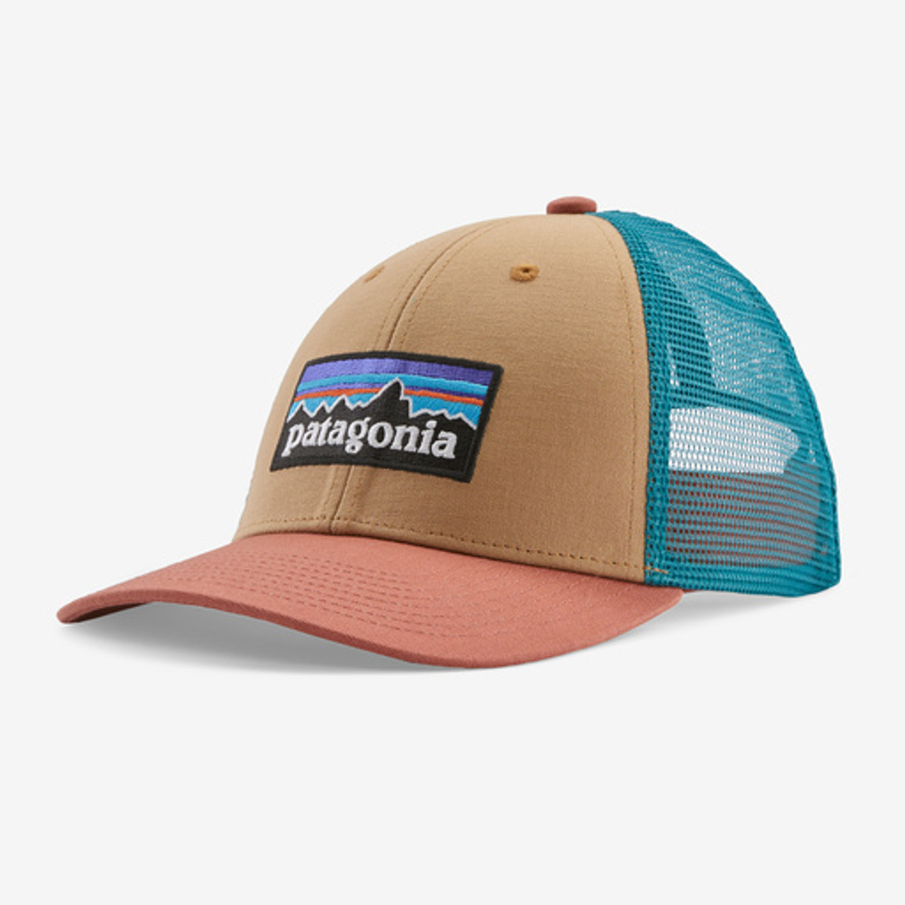 Patagonia P-6 Logo LoPro Trucker Hat - Grayling Brown