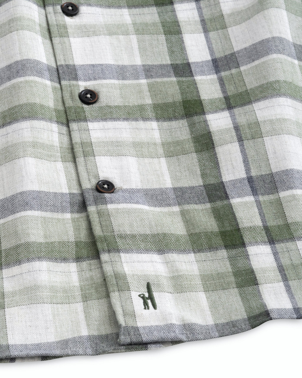 Johnnie-O Berk Button Up Shirt: Balsam - Craig Reagin Clothiers