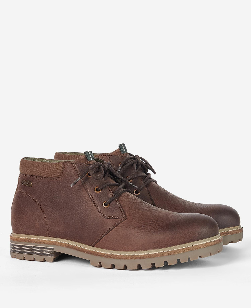 Barbour Boulder Chukka Boots: Mocha - Craig Reagin Clothiers