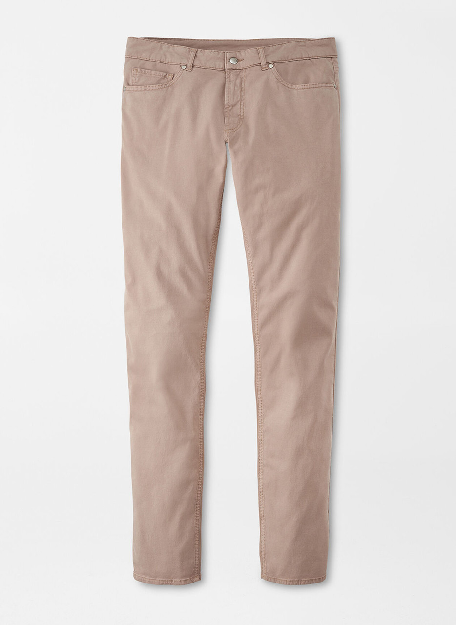 Peter Millar Crown Crafted Wayfare Five-Pocket Pant: Khaki - Craig Reagin  Clothiers