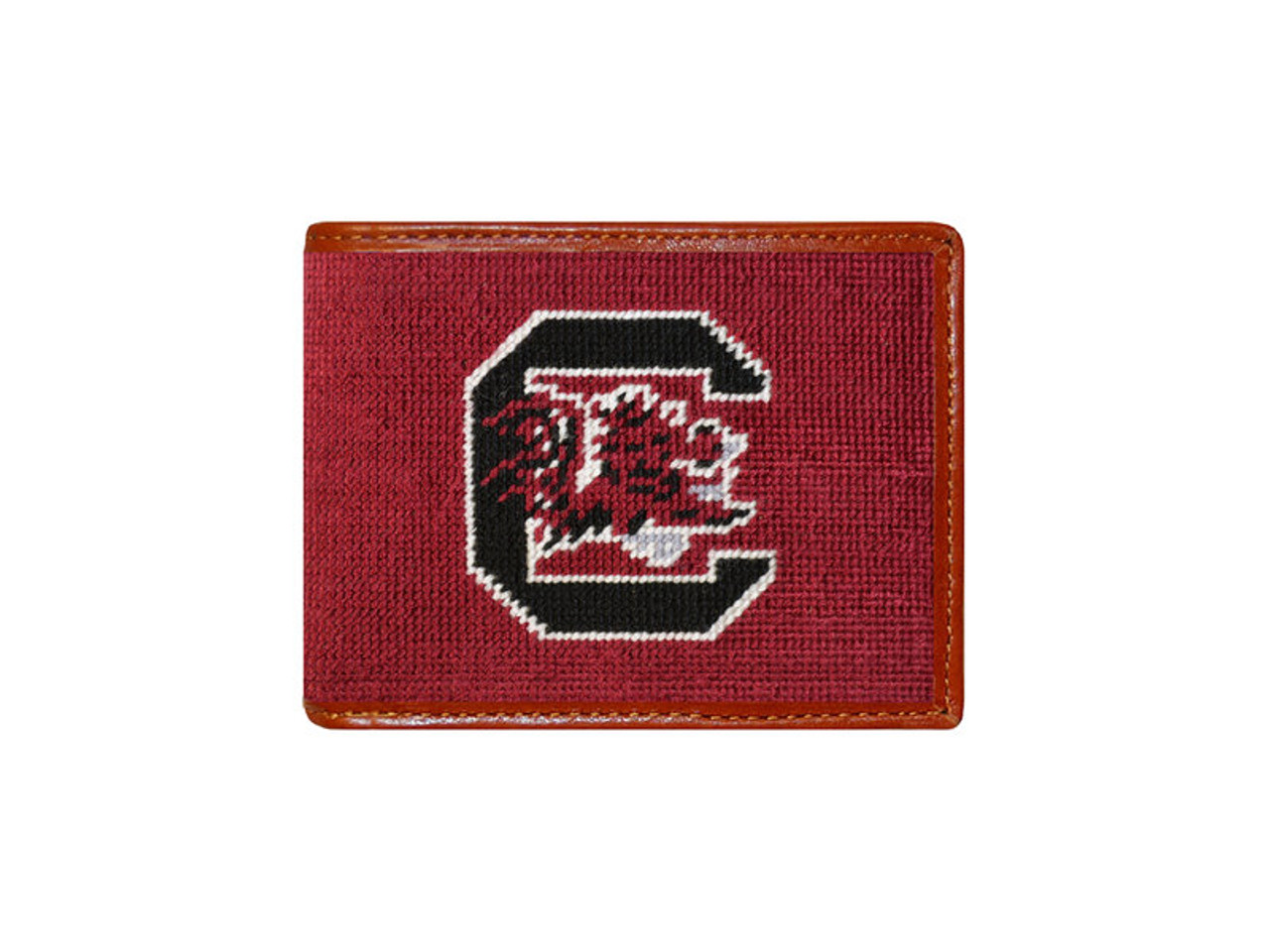 Smathers & Branson Collegiate Needlepoint Bi-Fold Wallet