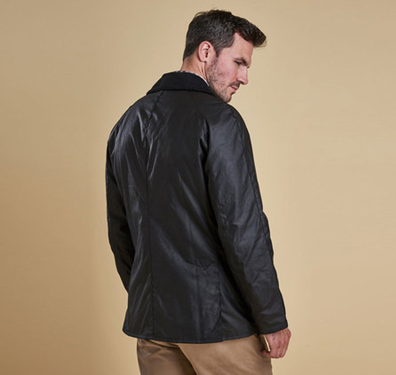 Buy Product : Barbour Men's Ashby Wax Jacket in Classic Black