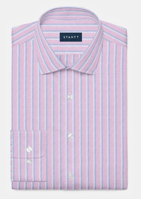 Stantt Soft Wash Pink Oxford Sport Shirt - Craig Reagin Clothiers