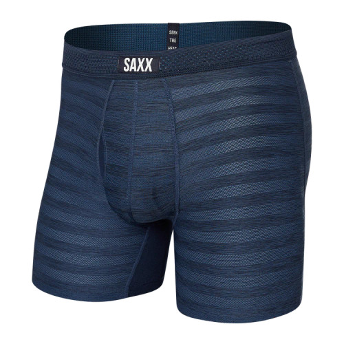 Saxx Quest Quick Dry Mesh Boxer Brief: Park Lodge Geo - Multi