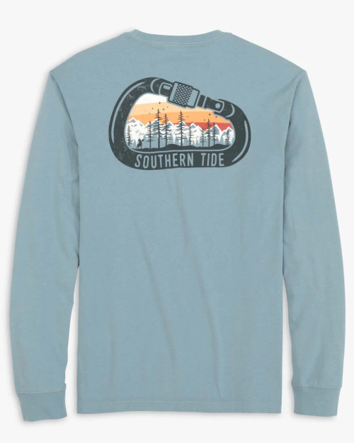 Patagonia Men's Long-Sleeved P-6 Logo Responsibili-Tee®: Burl Red - Craig  Reagin Clothiers