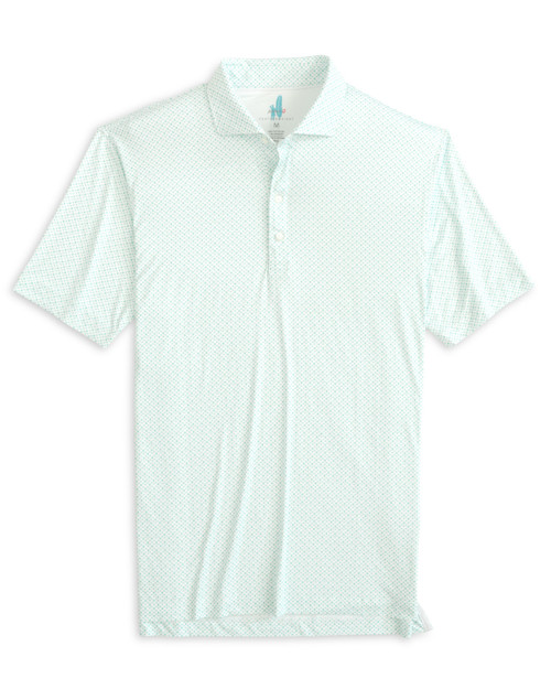 Johnnie-O Kelso Printed Featherweight Performance Polo: Jungle