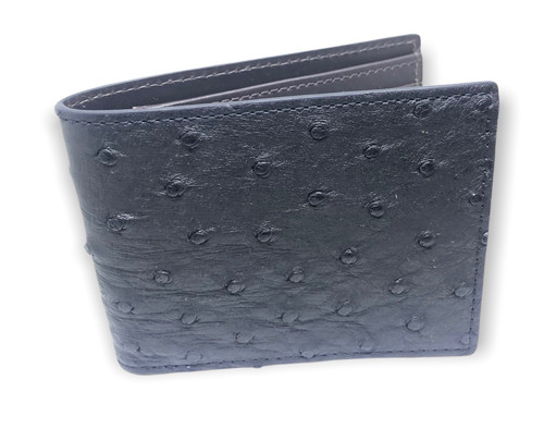 W.Kleinberg Ostrich Hipster Wallet