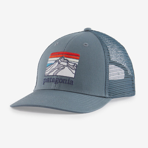 Patagonia The Cleanest Line Lopro Trucker Hat - Mint - Drifter Grey