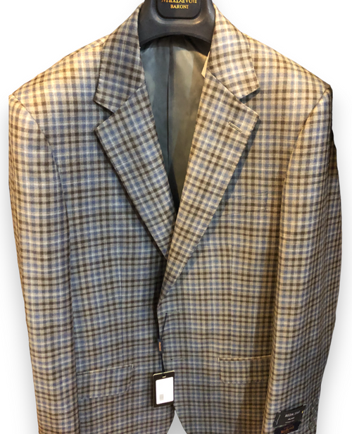 Maxdavoli by MaxMan Reda Tailored Brown Check Sport Coat - Craig Reagin  Clothiers