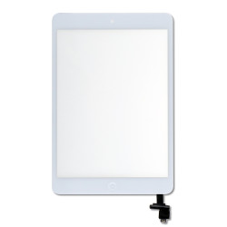 Touch Screen Digitizer for Apple iPad Mini and iPad Mini 2 - white - Includes IC Chip