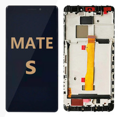 Back and front with frame for huawei mate S LCD Black
