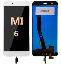 LCD and Digitizer Assembly for Mi 6 White