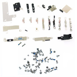For iPhone 6S Plus Complete Set of Small Metal Internal Bracket Holder & Shield Plate Kit & Complete Screw Set
