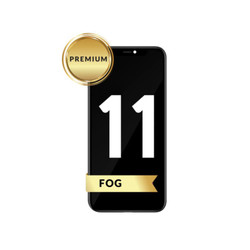 For iPhone 11 LCD Assembly w/ Steel Plate (Premium / FOG)