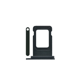 For iPhone 11 Single Sim Card Tray (BLACK)