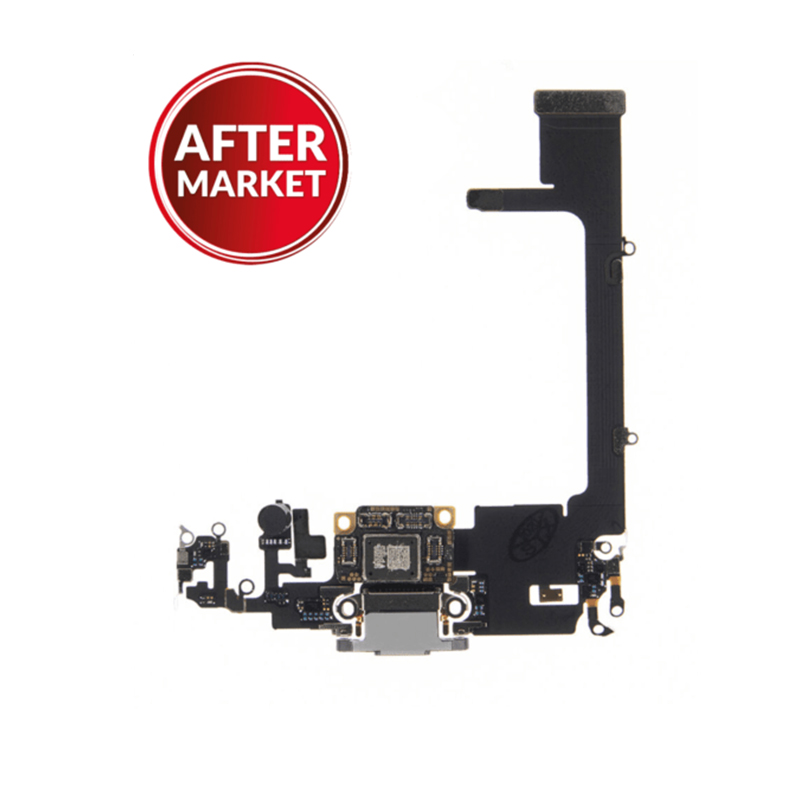 For iPhone 11 Pro Charging Port Flex Cable (SILVER) (Aftermarket)