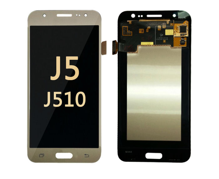 Genuine LCD Screen & Digitizer Assembly, Gold, for Samsung Galaxy J5,  2016 Model