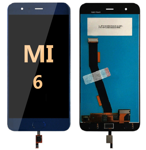 LCD and Digitizer Assembly for Mi 6 Blue