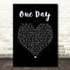 Kodaline One Day Black Heart Song Lyric Print