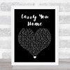 Ward Thomas Carry You Home Black Heart Song Lyric Print