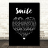 Westlife Smile Black Heart Song Lyric Print