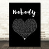 Dylan Scott Nobody Black Heart Song Lyric Music Art Print