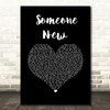 Hozier Someone New Black Heart Song Lyric Music Art Print