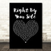 James Morrison Right By Your Side Black Heart Song Lyric Music Art Print