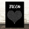 Khalid 8TEEN Black Heart Song Lyric Music Art Print