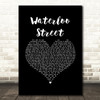 Lighthouse Family Waterloo Street Black Heart Song Lyric Music Art Print