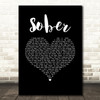 Little Big Town Sober Black Heart Song Lyric Music Art Print
