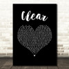 NEEDTOBREATHE Clear Black Heart Song Lyric Music Art Print