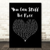 Savage Garden You Can Still Be Free Black Heart Song Lyric Music Art Print