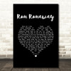 Slade Run Runaway Black Heart Song Lyric Music Art Print