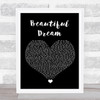 Adam Ant Beautiful Dream Black Heart Song Lyric Quote Music Print