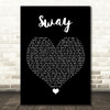 Bic Runga Sway Black Heart Song Lyric Quote Music Print